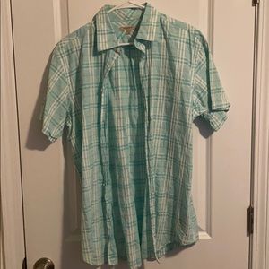 Men’s Burberry short sleeve woven